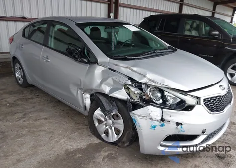 2016 Kia Forte Lx из США, поврежденный, VIN KNAFK4A63G5602660